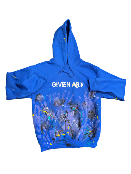 Abstract Blue